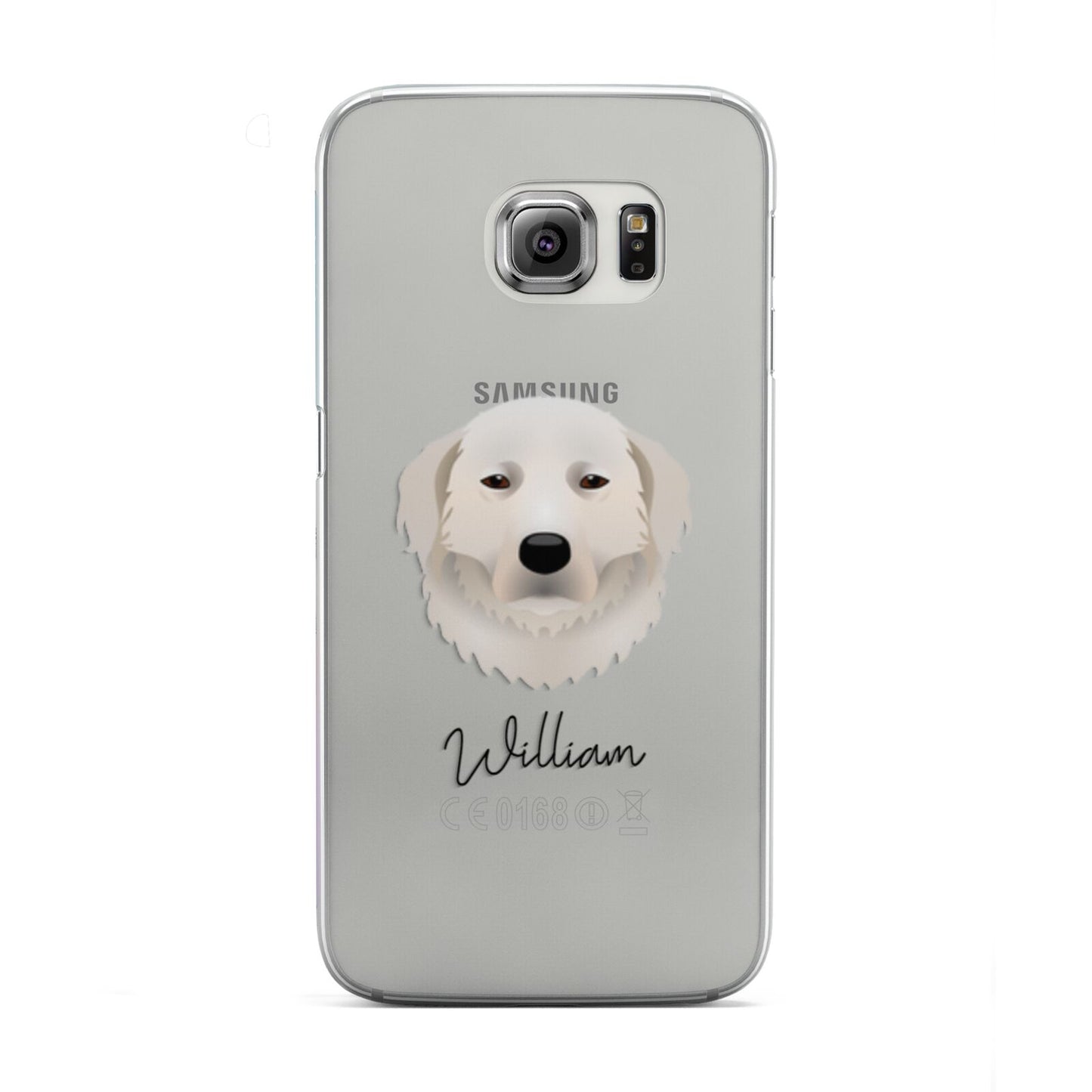 Maremma Sheepdog Personalised Samsung Galaxy S6 Edge Case