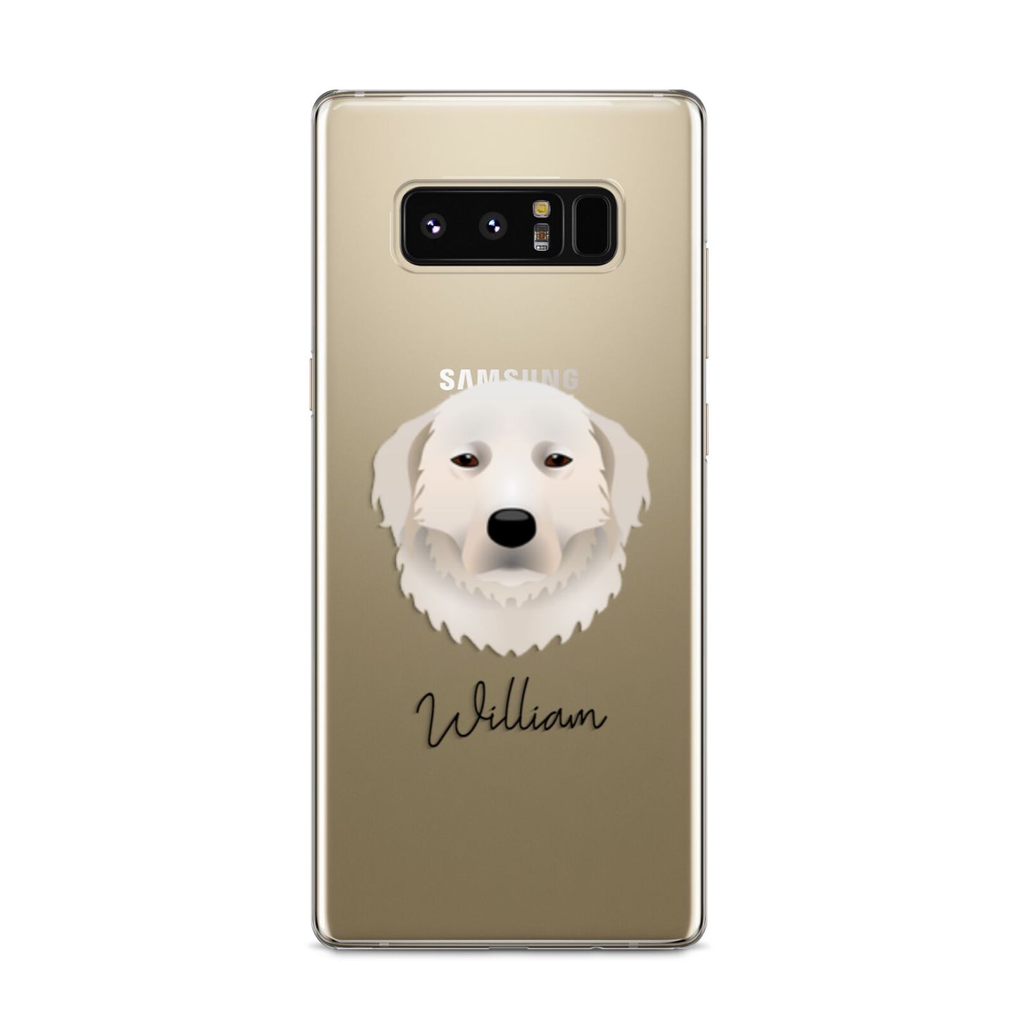 Maremma Sheepdog Personalised Samsung Galaxy S8 Case