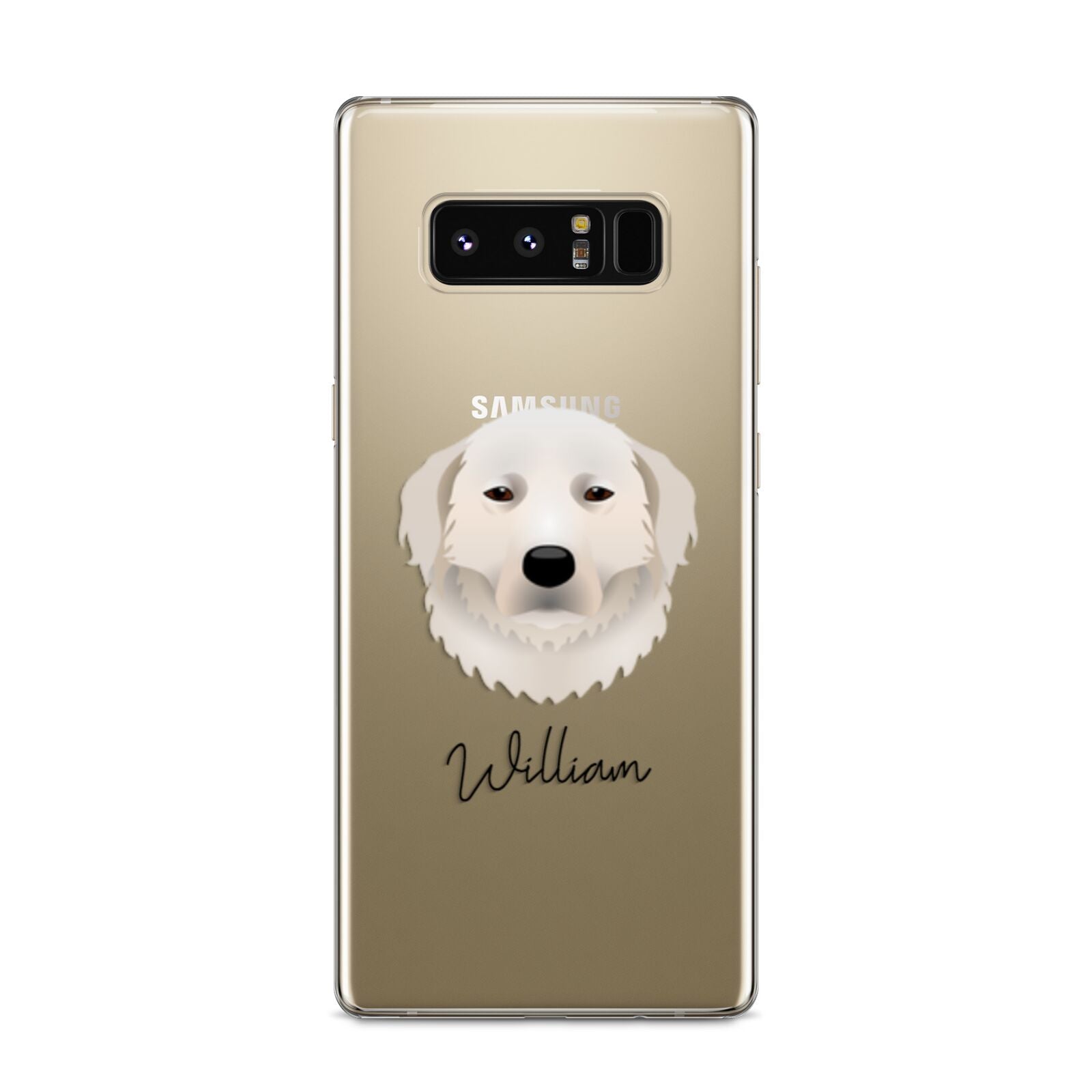 Maremma Sheepdog Personalised Samsung Galaxy S8 Case