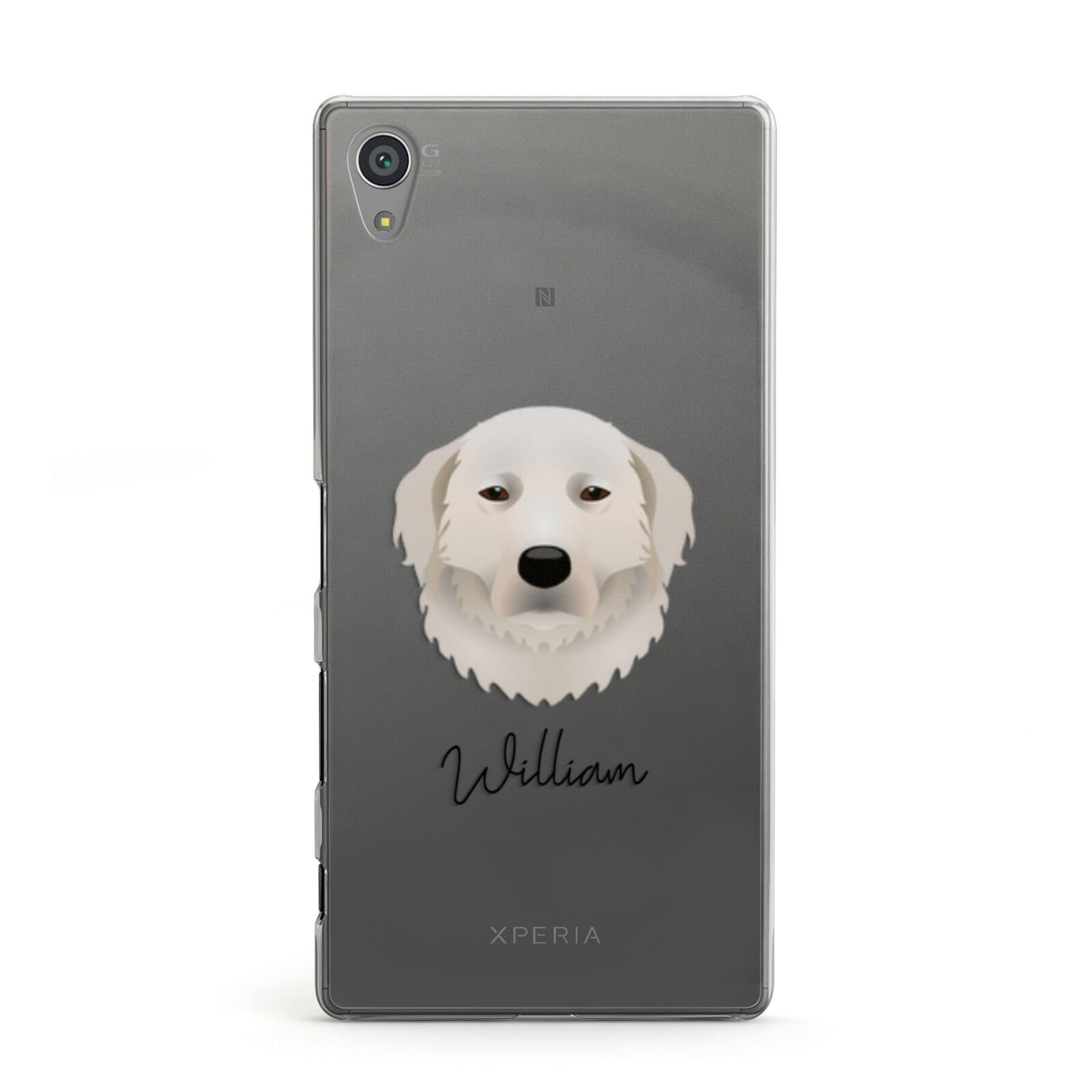 Maremma Sheepdog Personalised Sony Xperia Case