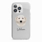 Maremma Sheepdog Personalised iPhone 13 Pro TPU Impact Case with White Edges