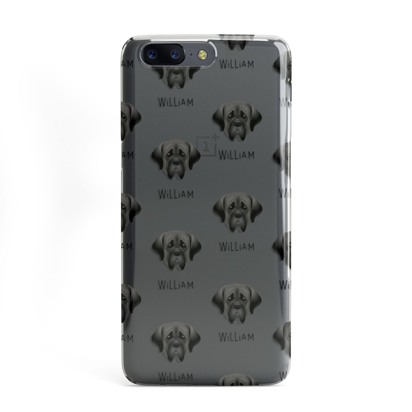 Mastiff Icon with Name OnePlus Case