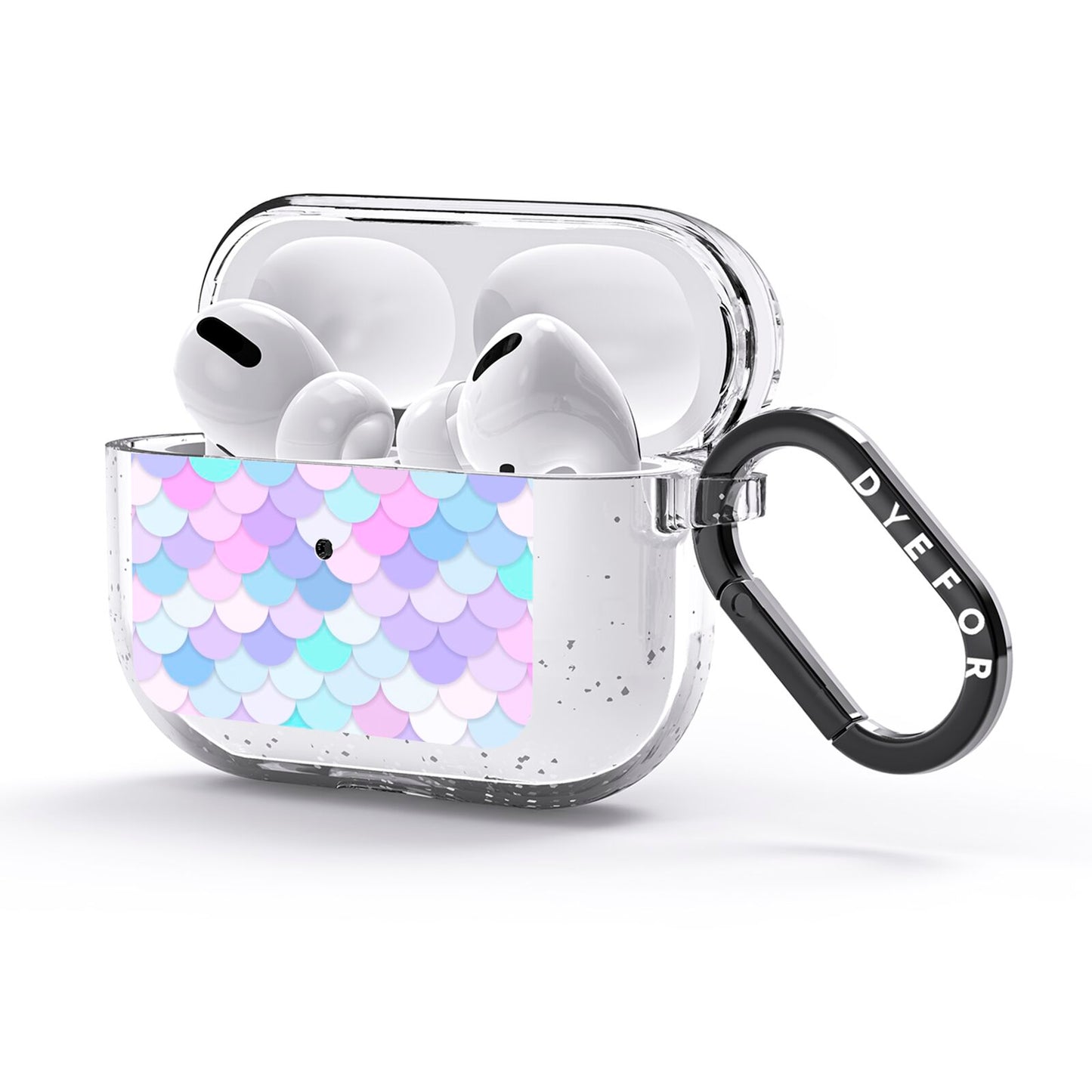 Mermaid AirPods Glitter Case 3rd Gen Side Image