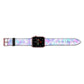 Mermaid Apple Watch Strap Landscape Image Rose Gold Hardware