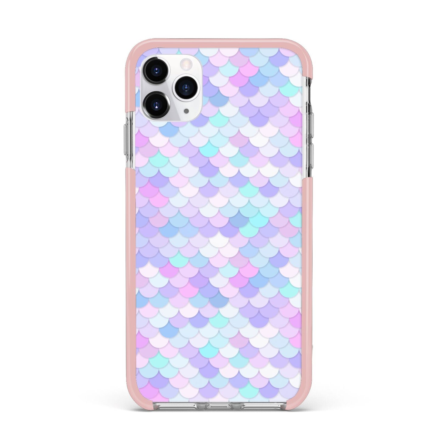 Mermaid iPhone 11 Pro Max Impact Pink Edge Case