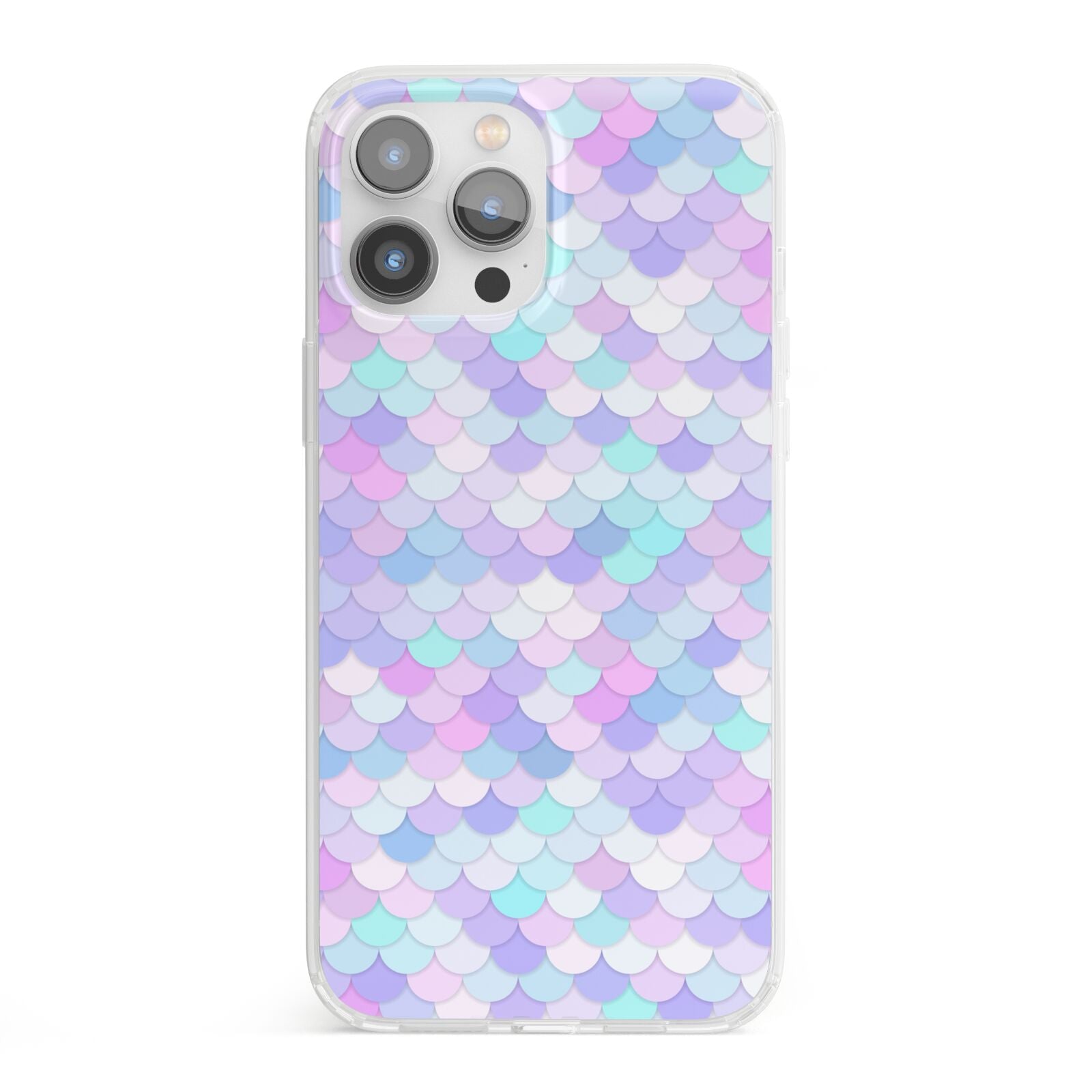 Mermaid iPhone 13 Pro Max Clear Bumper Case