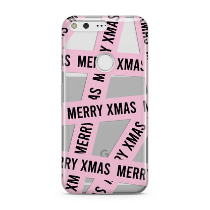 Merry Christmas Tape Google Pixel Case