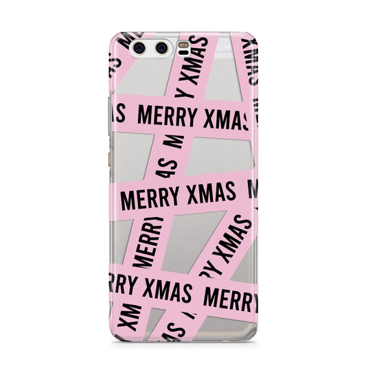 Merry Christmas Tape Huawei P10 Phone Case