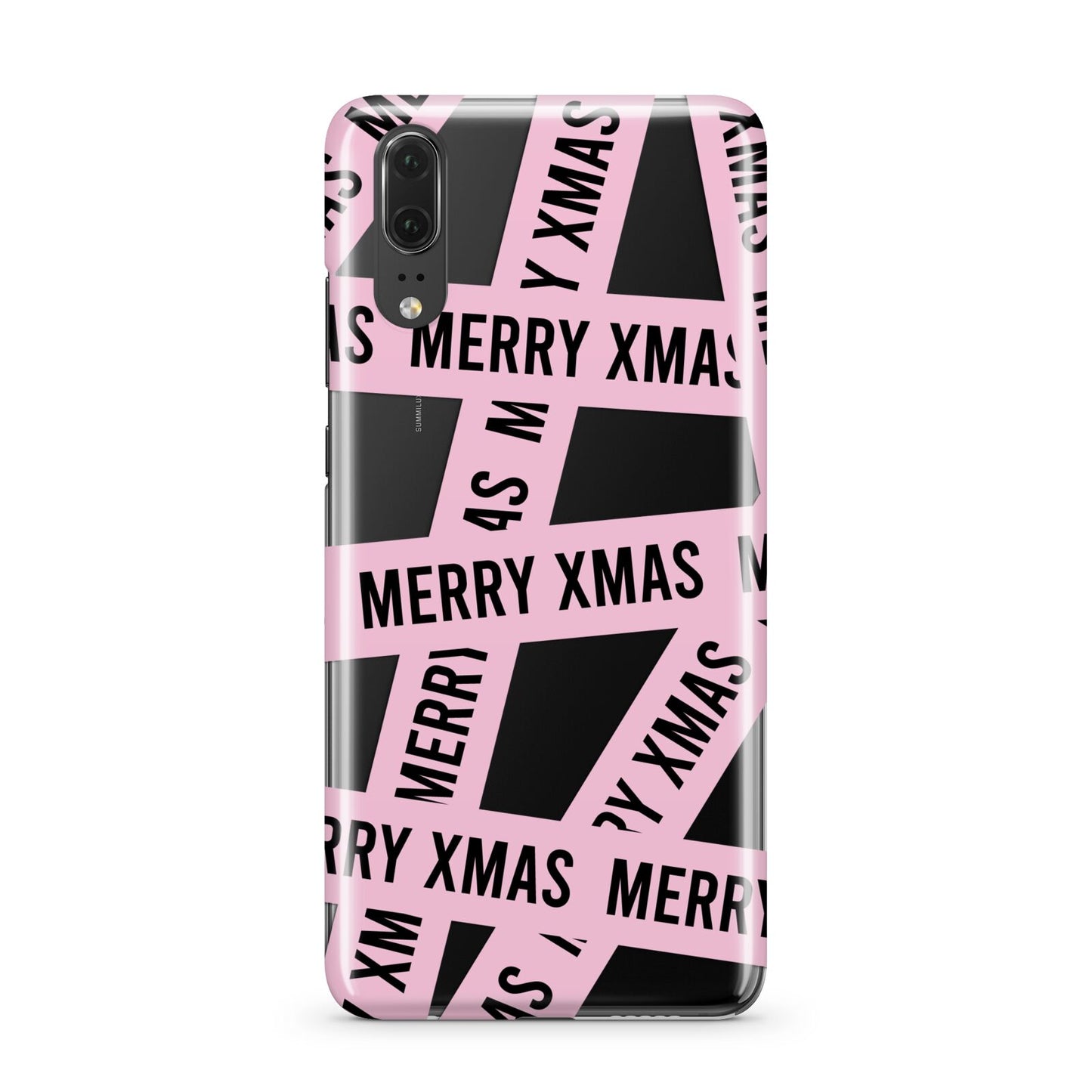 Merry Christmas Tape Huawei P20 Phone Case