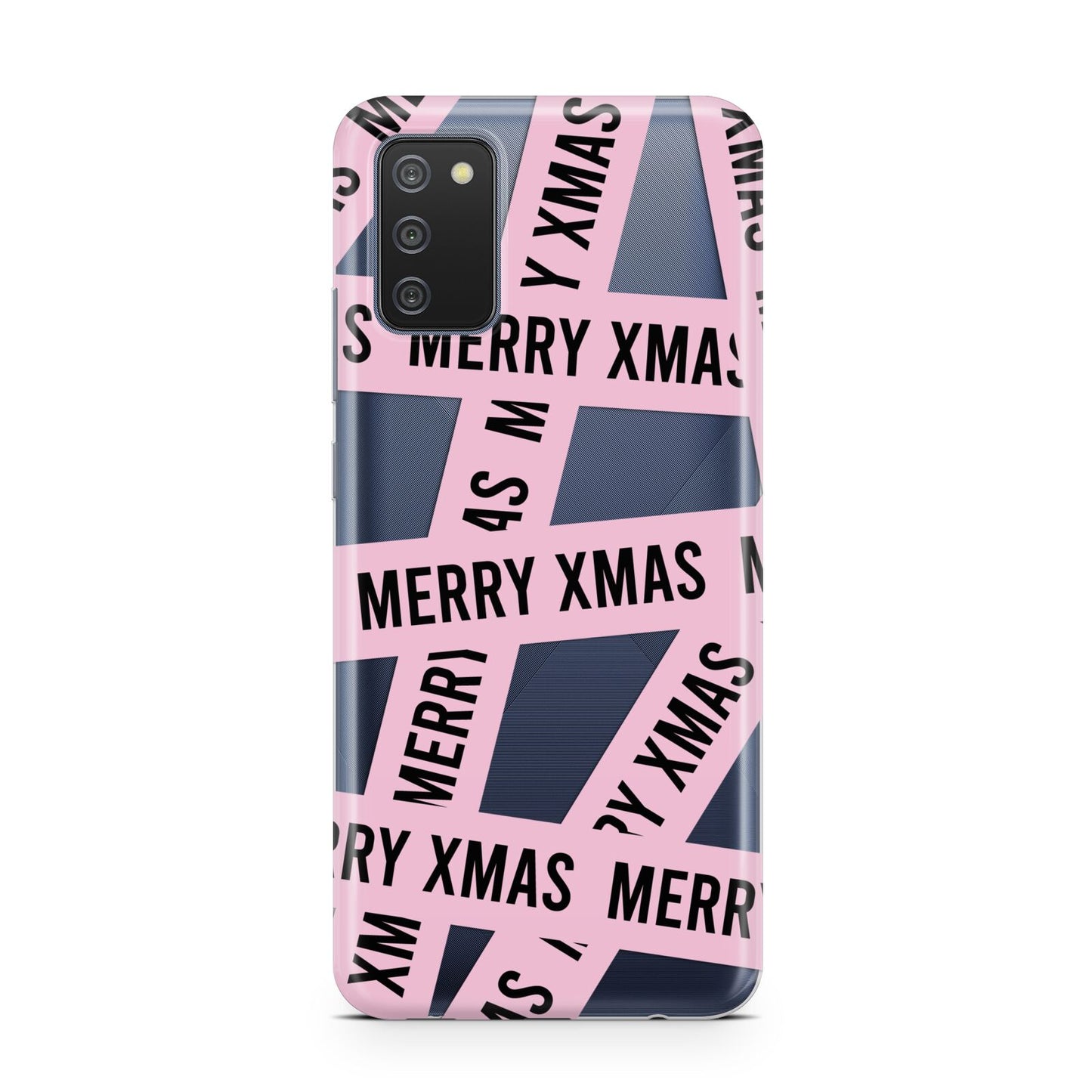 Merry Christmas Tape Samsung A02s Case