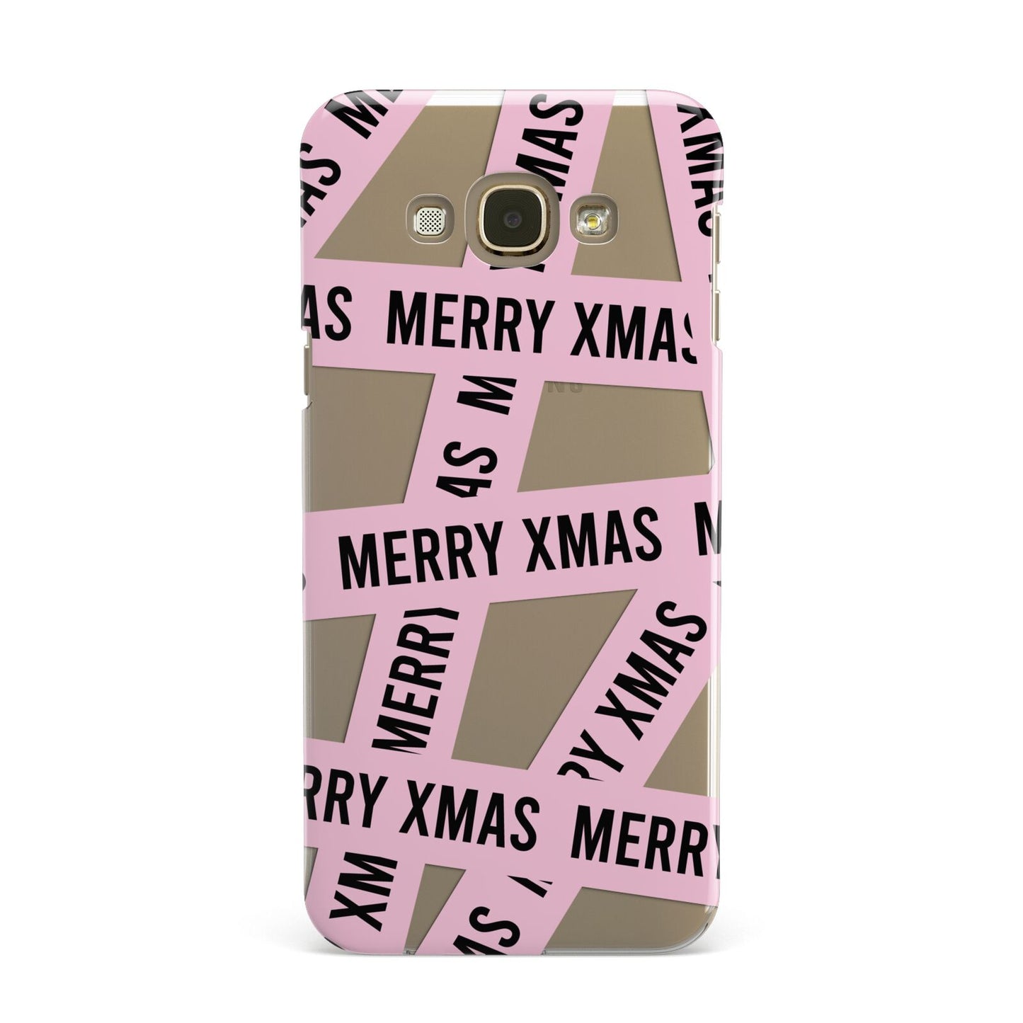 Merry Christmas Tape Samsung Galaxy A8 Case