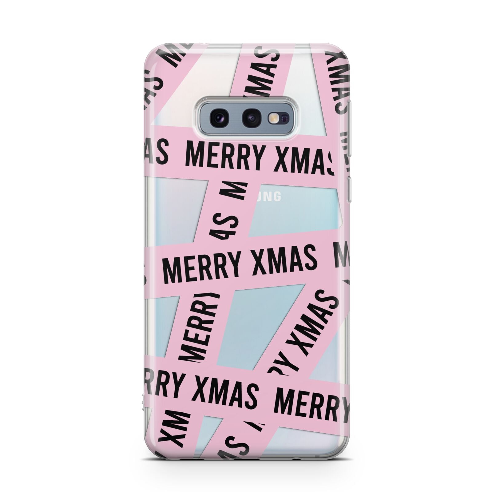 Merry Christmas Tape Samsung Galaxy S10E Case