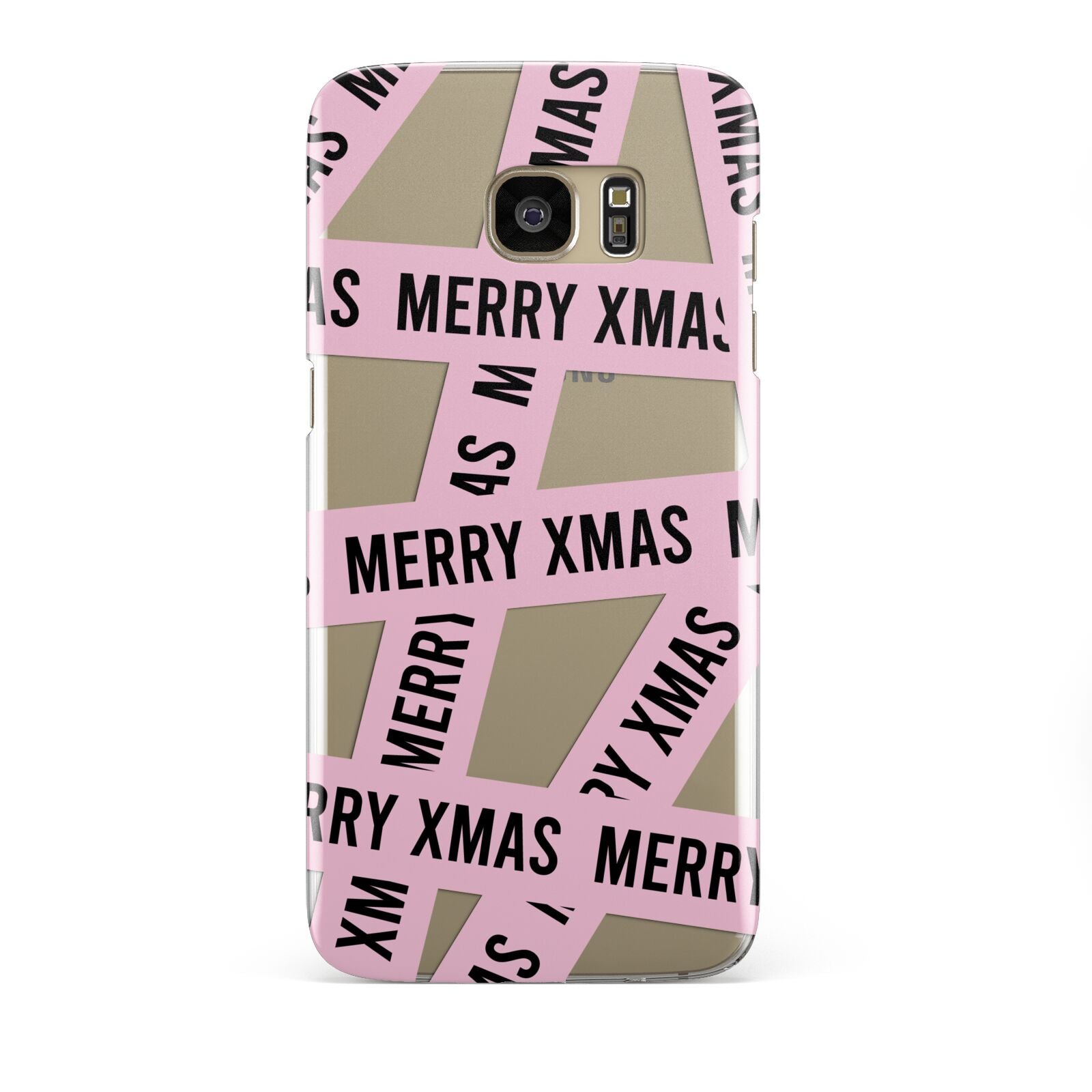 Merry Christmas Tape Samsung Galaxy S7 Edge Case