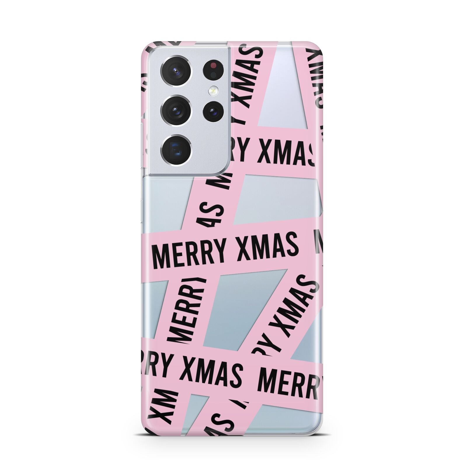 Merry Christmas Tape Samsung S21 Ultra Case