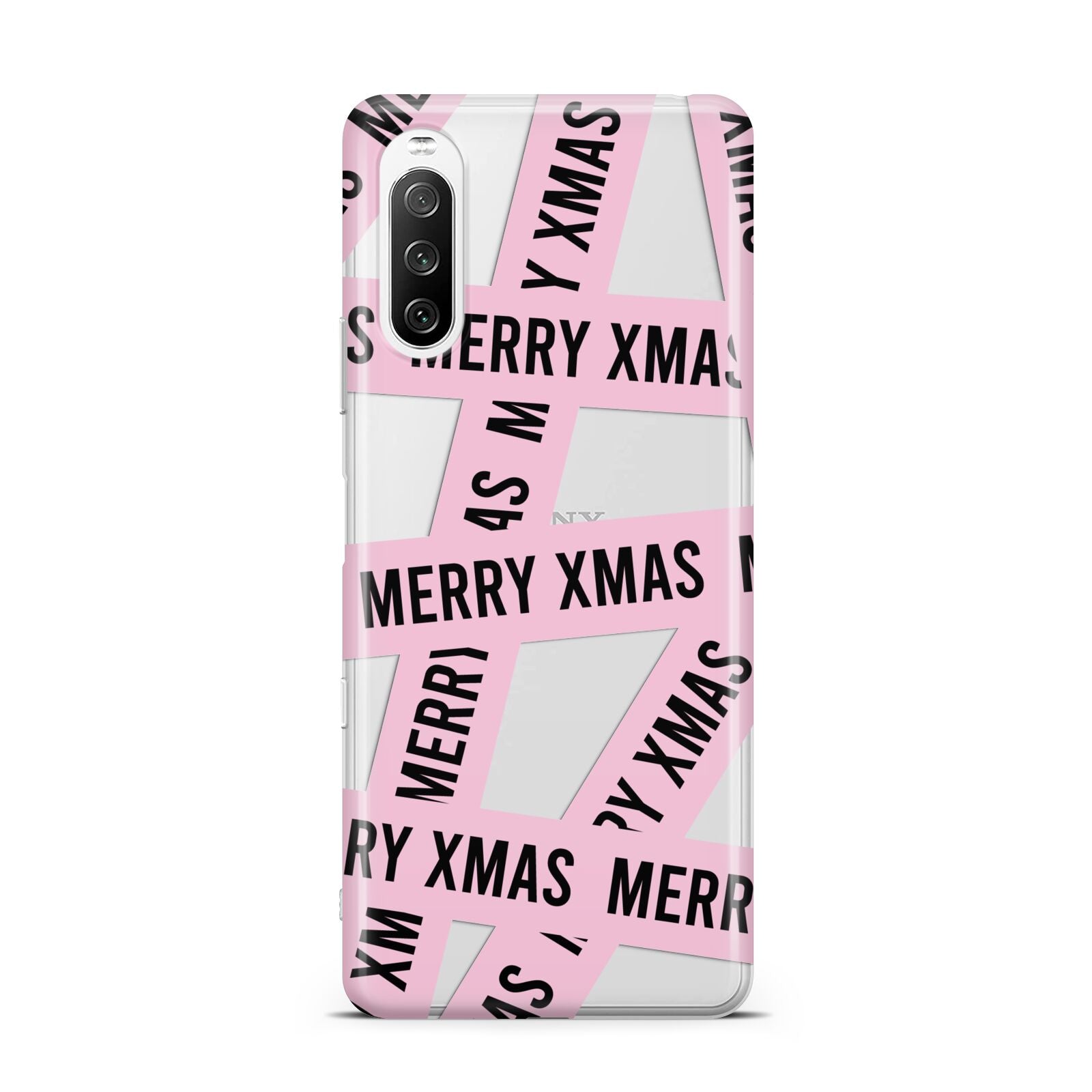 Merry Christmas Tape Sony Xperia 10 III Case