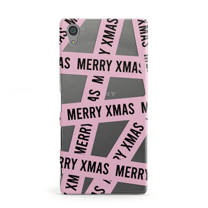 Merry Christmas Tape Sony Xperia Case