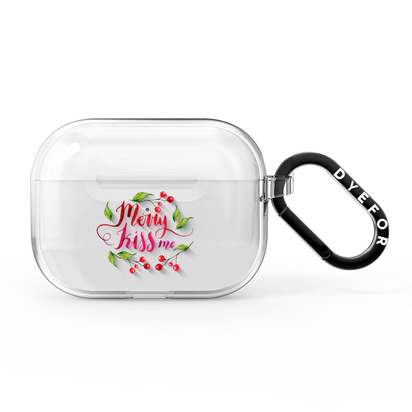 Merry kiss me AirPods Pro Clear Case