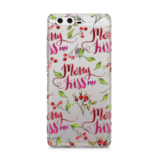 Merry kiss me Huawei P10 Phone Case