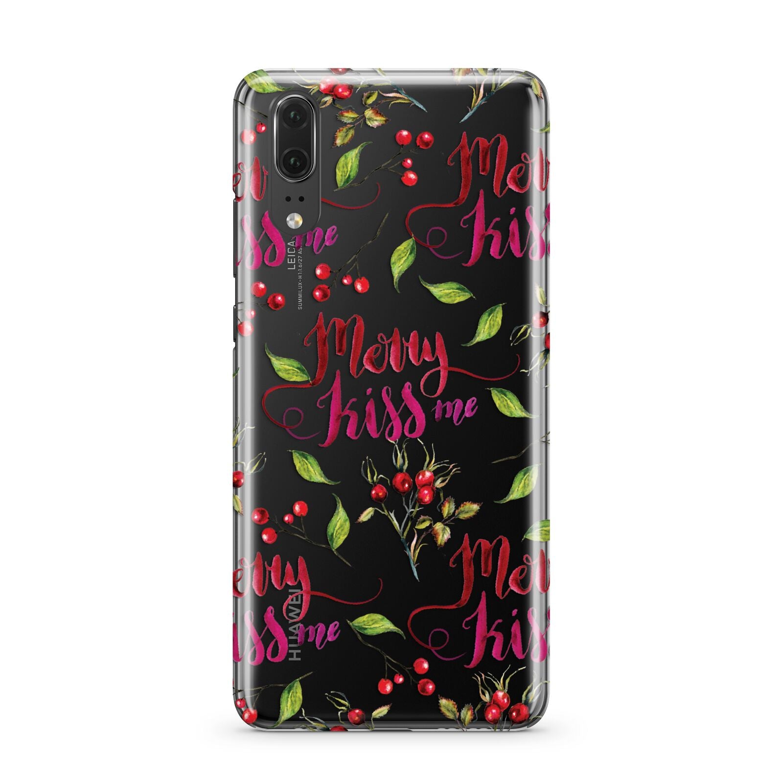 Merry kiss me Huawei P20 Phone Case