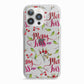 Merry kiss me iPhone 13 Pro TPU Impact Case with White Edges