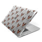Mexican Hairless Icon with Name Apple MacBook Case Side View