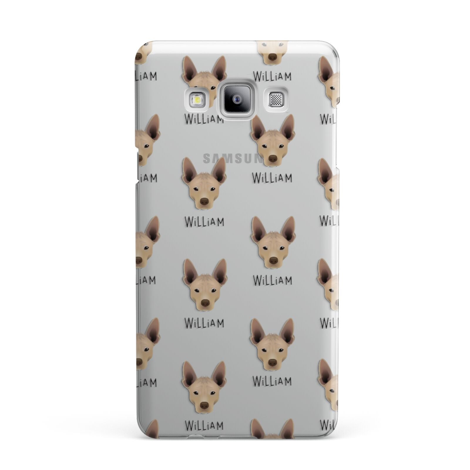 Mexican Hairless Icon with Name Samsung Galaxy A7 2015 Case