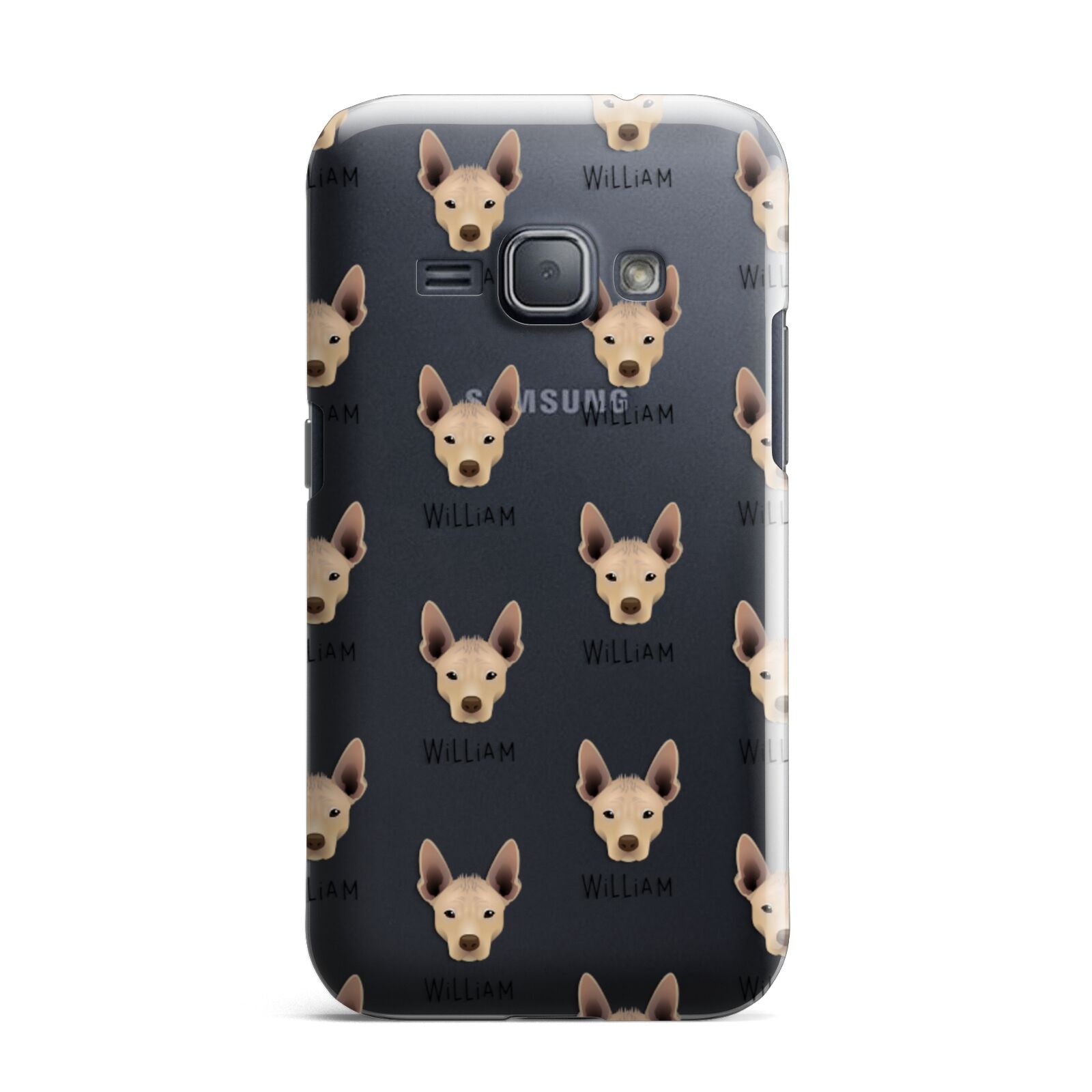 Mexican Hairless Icon with Name Samsung Galaxy J1 2016 Case