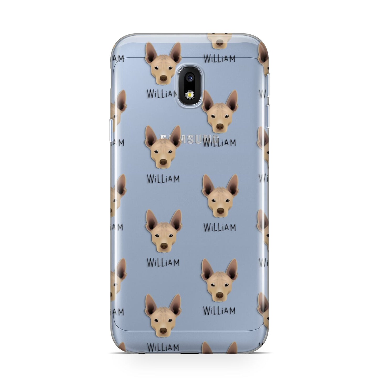 Mexican Hairless Icon with Name Samsung Galaxy J3 2017 Case