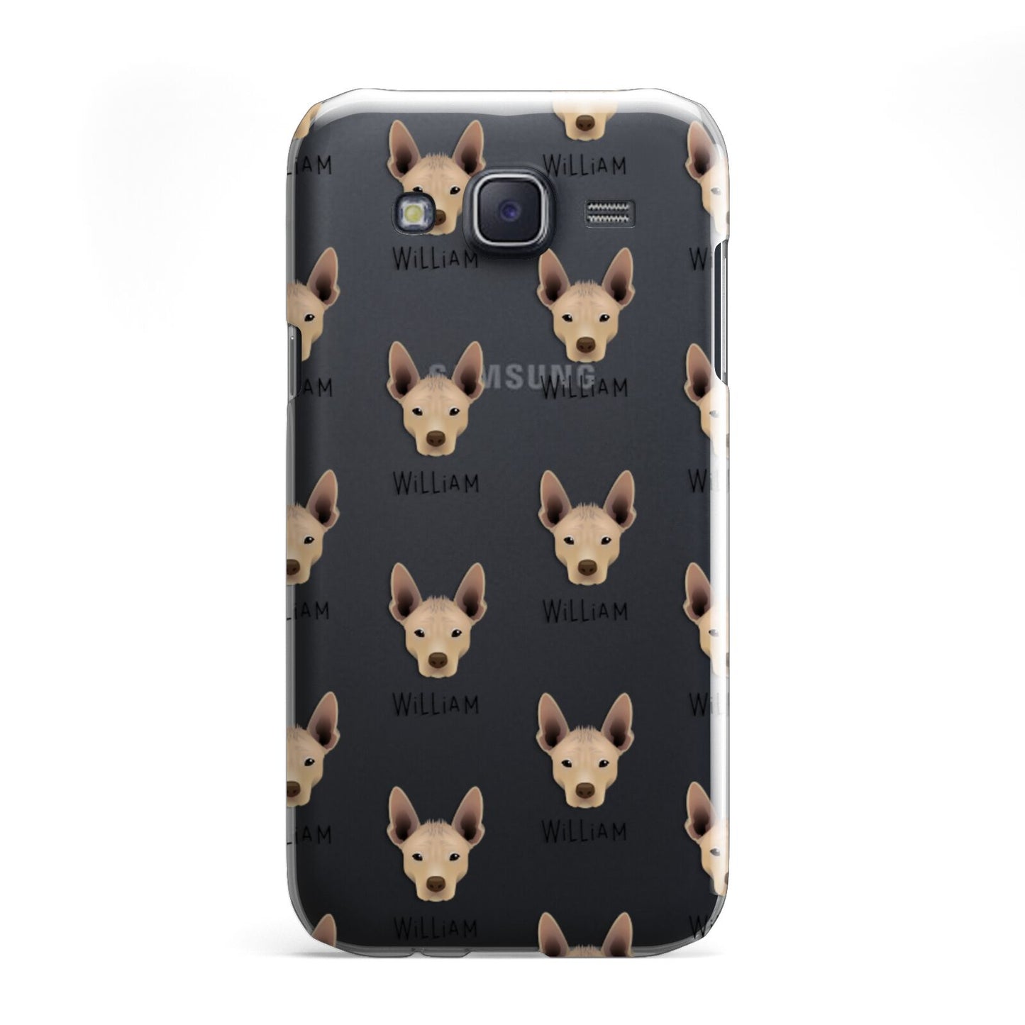 Mexican Hairless Icon with Name Samsung Galaxy J5 Case