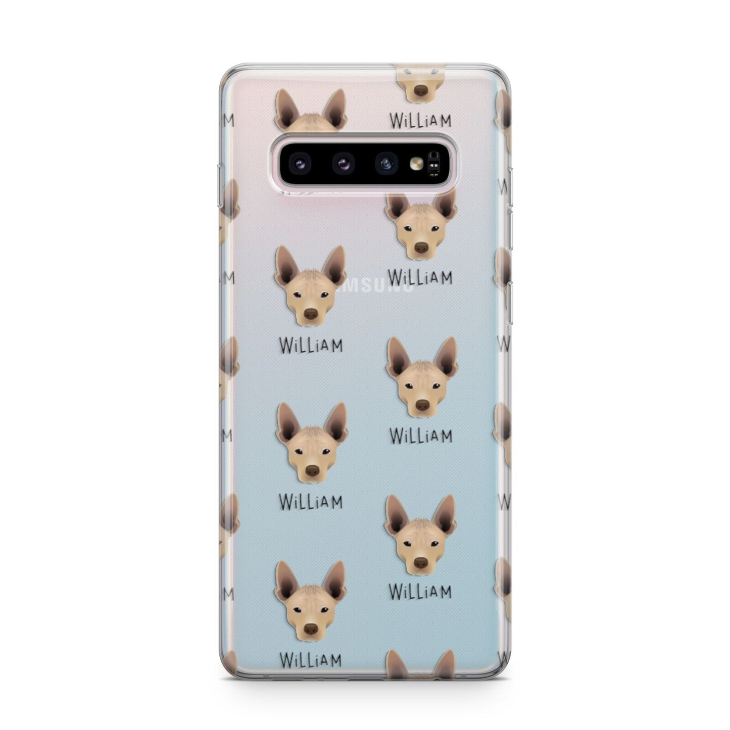 Mexican Hairless Icon with Name Samsung Galaxy S10 Plus Case