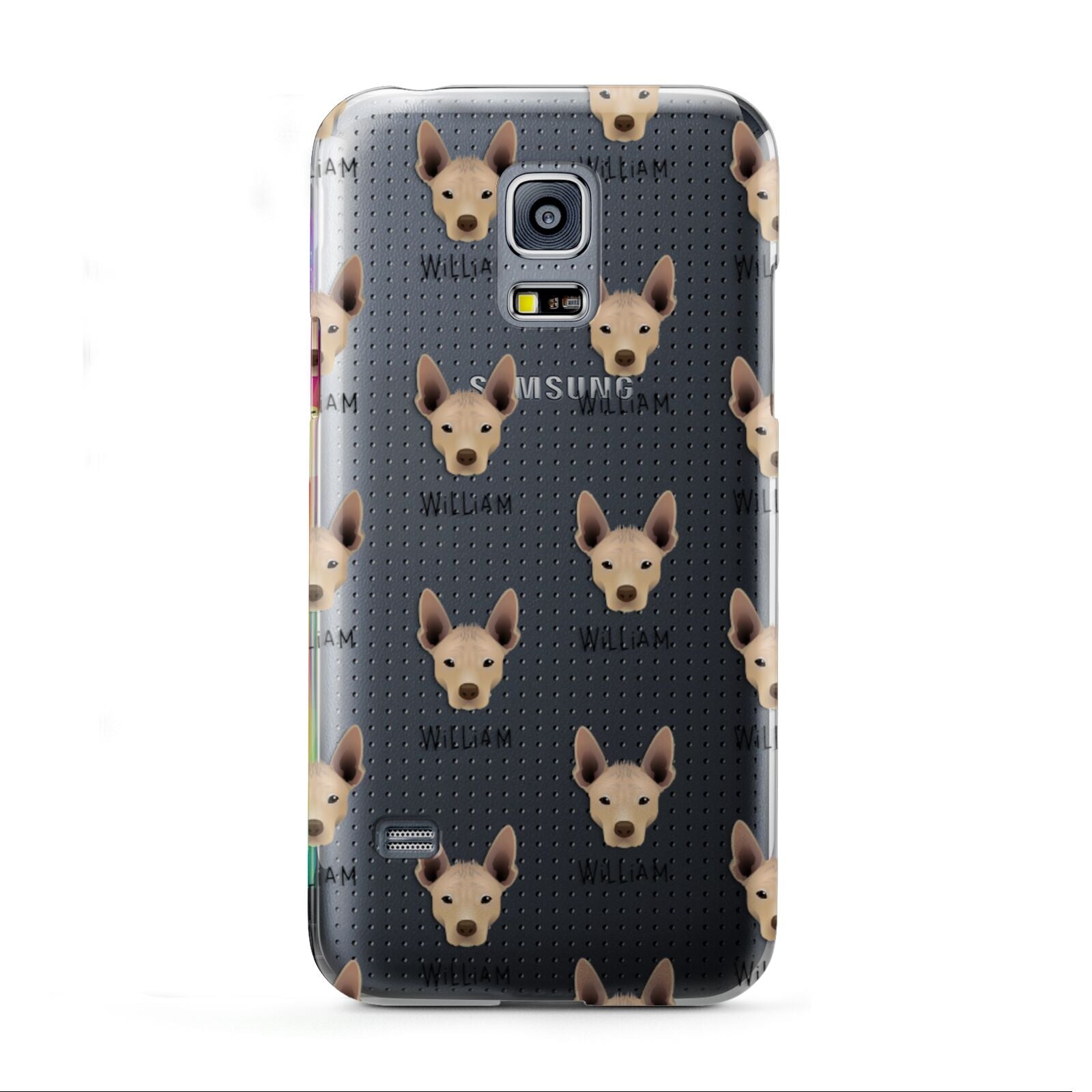 Mexican Hairless Icon with Name Samsung Galaxy S5 Mini Case