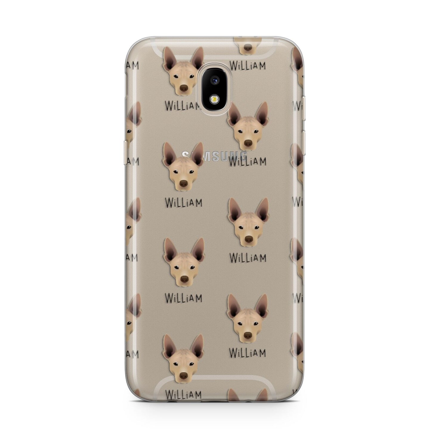 Mexican Hairless Icon with Name Samsung J5 2017 Case