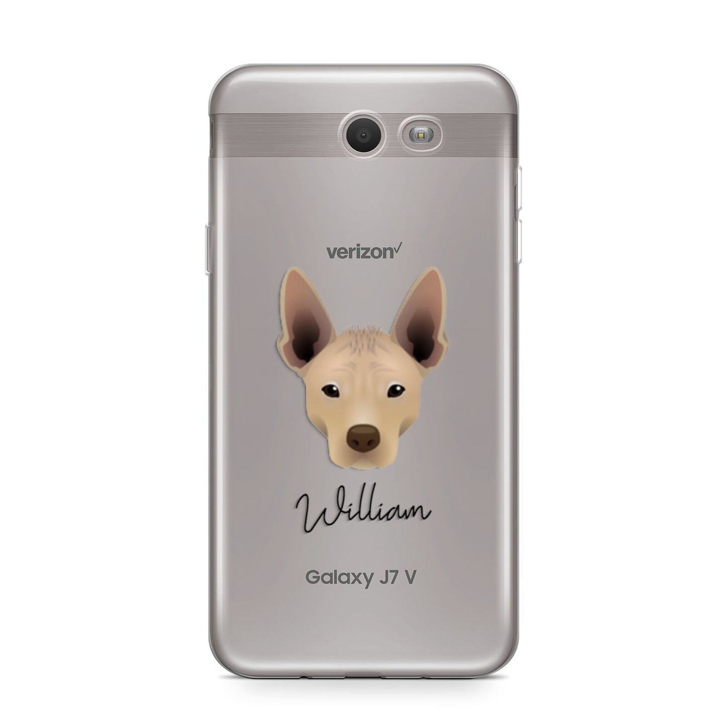 Mexican Hairless Personalised Samsung Galaxy J7 2017 Case
