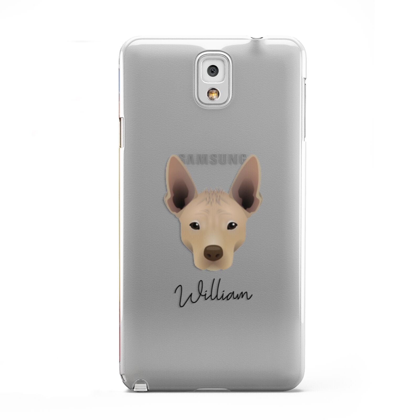 Mexican Hairless Personalised Samsung Galaxy Note 3 Case