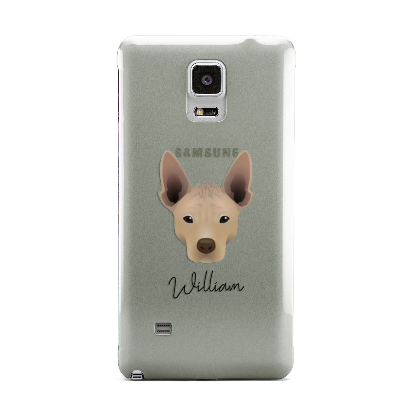 Mexican Hairless Personalised Samsung Galaxy Note 4 Case