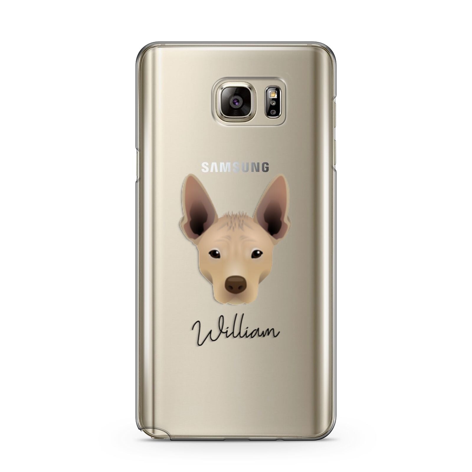 Mexican Hairless Personalised Samsung Galaxy Note 5 Case