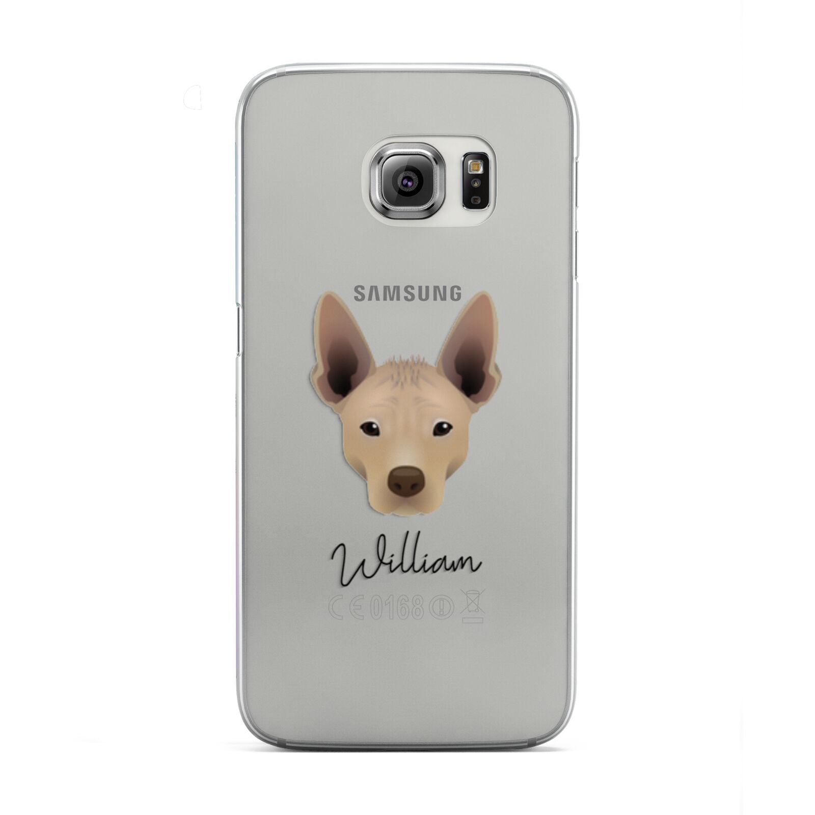 Mexican Hairless Personalised Samsung Galaxy S6 Edge Case