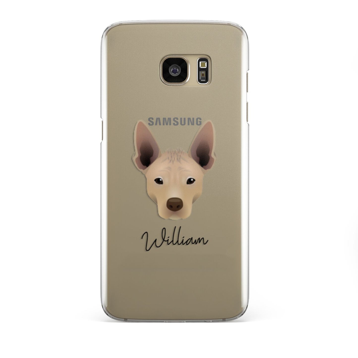 Mexican Hairless Personalised Samsung Galaxy S7 Edge Case
