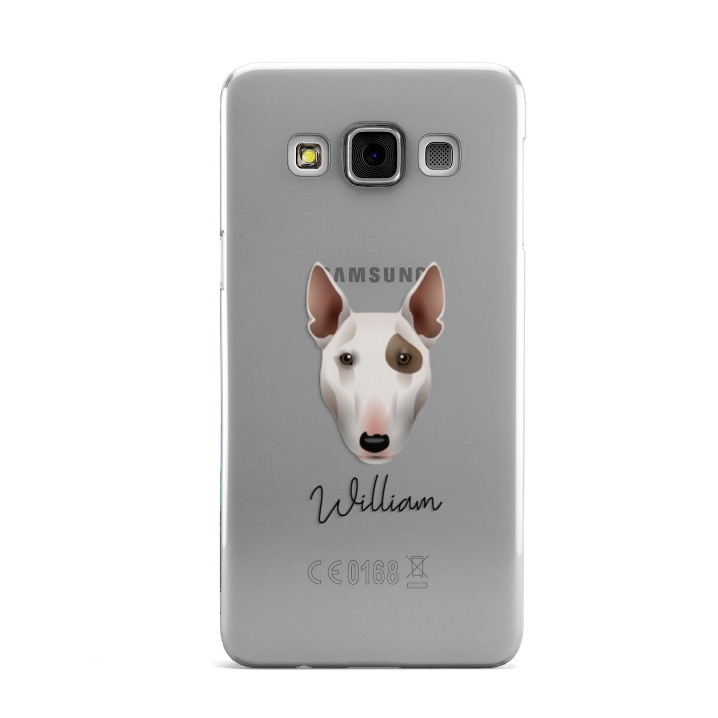 Miniature Bull Terrier Personalised Samsung Galaxy A3 Case