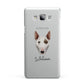 Miniature Bull Terrier Personalised Samsung Galaxy A7 2015 Case