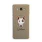 Miniature Bull Terrier Personalised Samsung Galaxy A8 Case