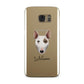 Miniature Bull Terrier Personalised Samsung Galaxy Case
