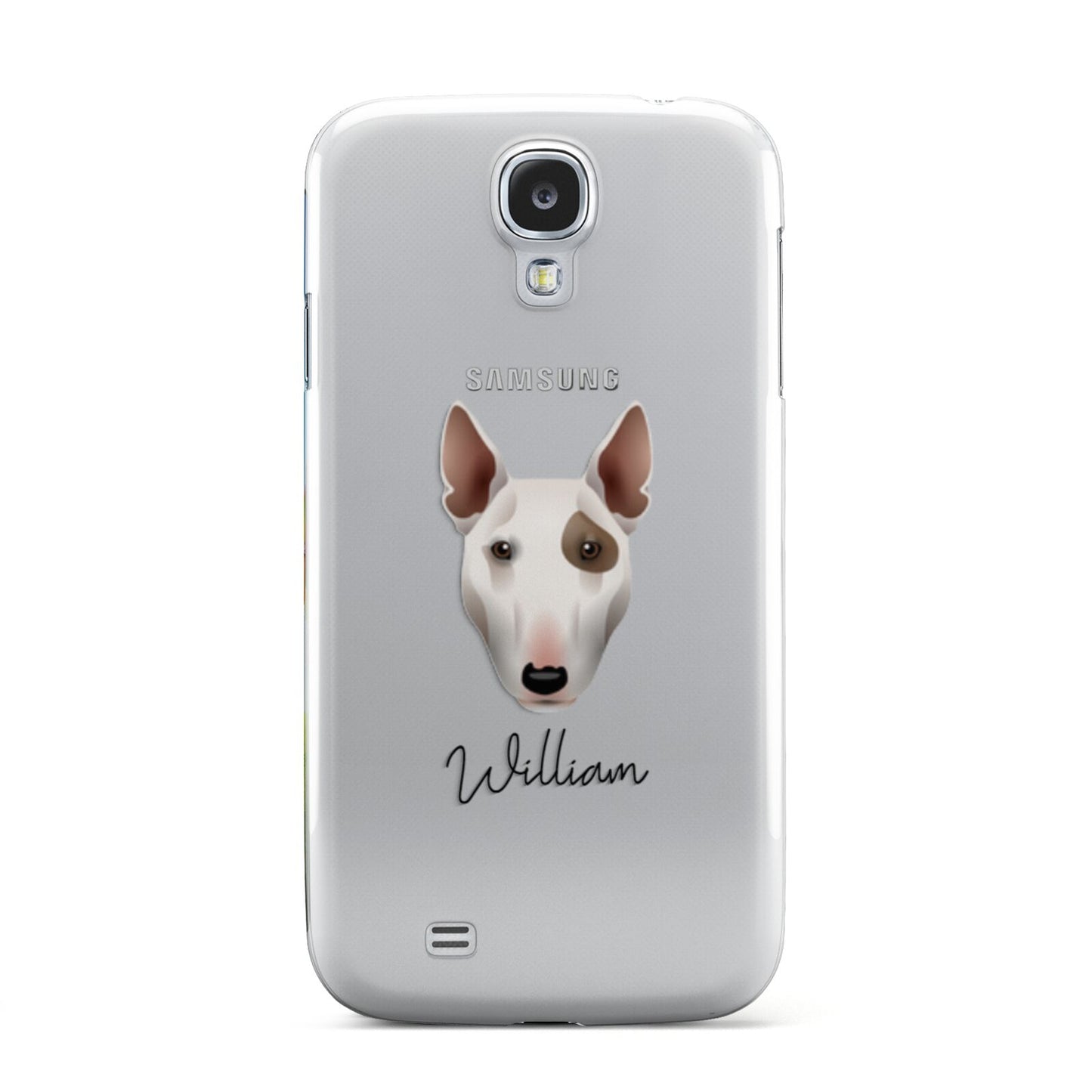 Miniature Bull Terrier Personalised Samsung Galaxy S4 Case