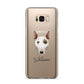 Miniature Bull Terrier Personalised Samsung Galaxy S8 Plus Case