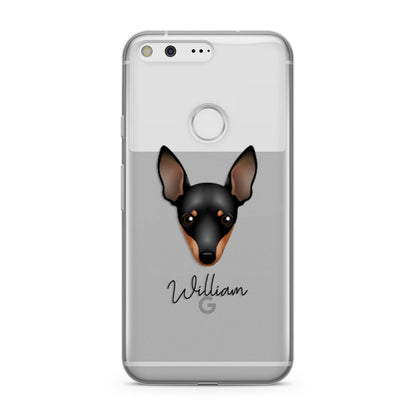 Miniature Pinscher Personalised Google Pixel Case