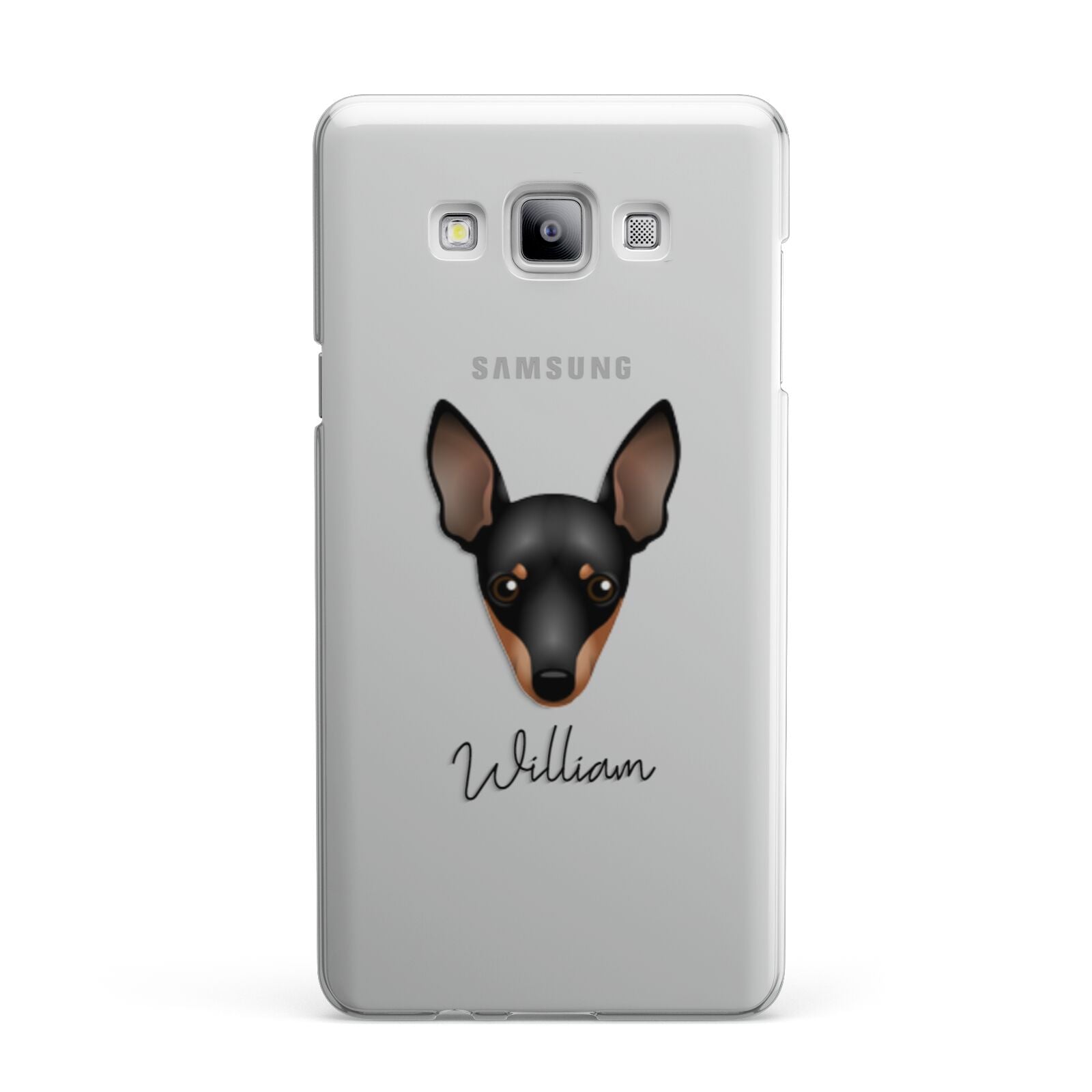 Miniature Pinscher Personalised Samsung Galaxy A7 2015 Case