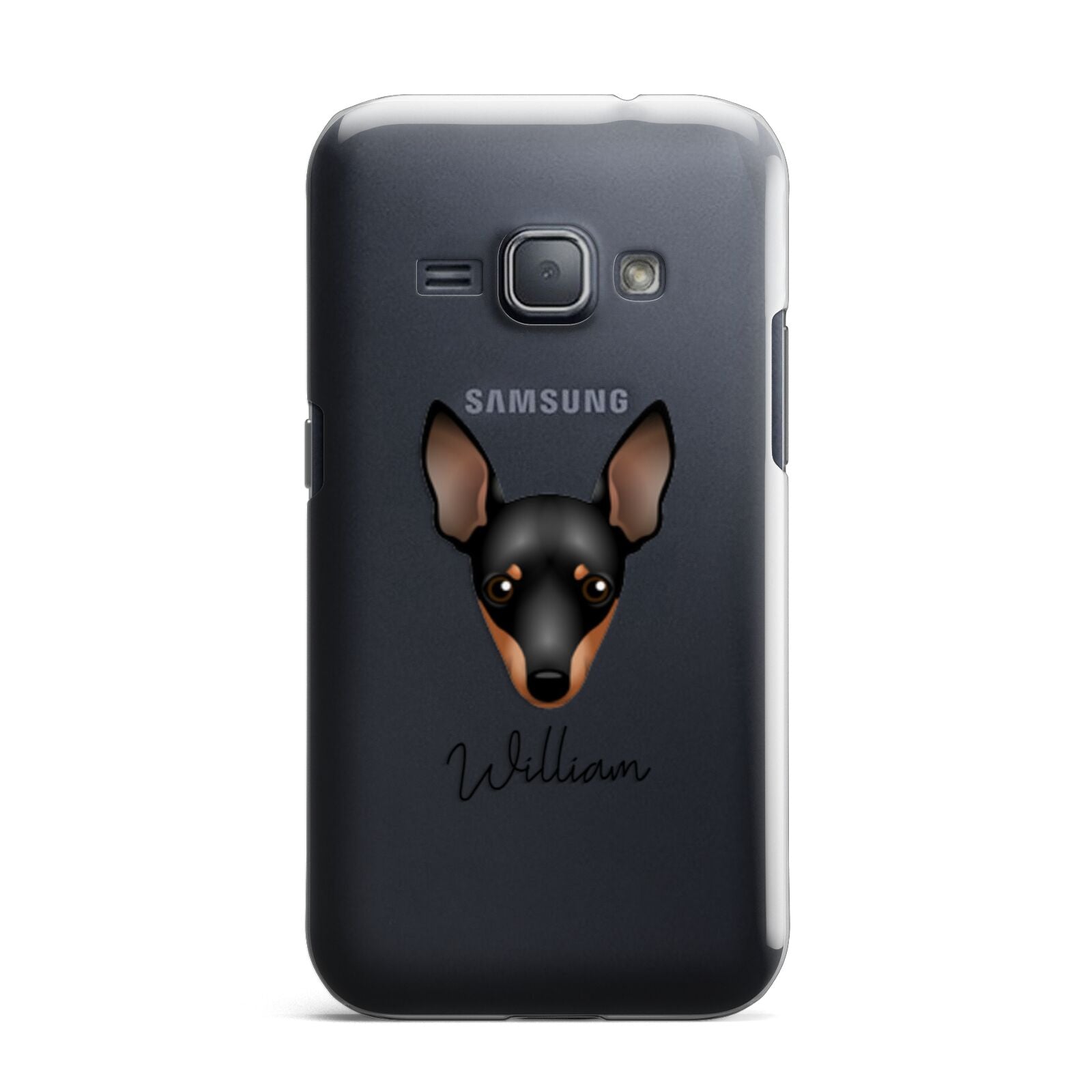 Miniature Pinscher Personalised Samsung Galaxy J1 2016 Case