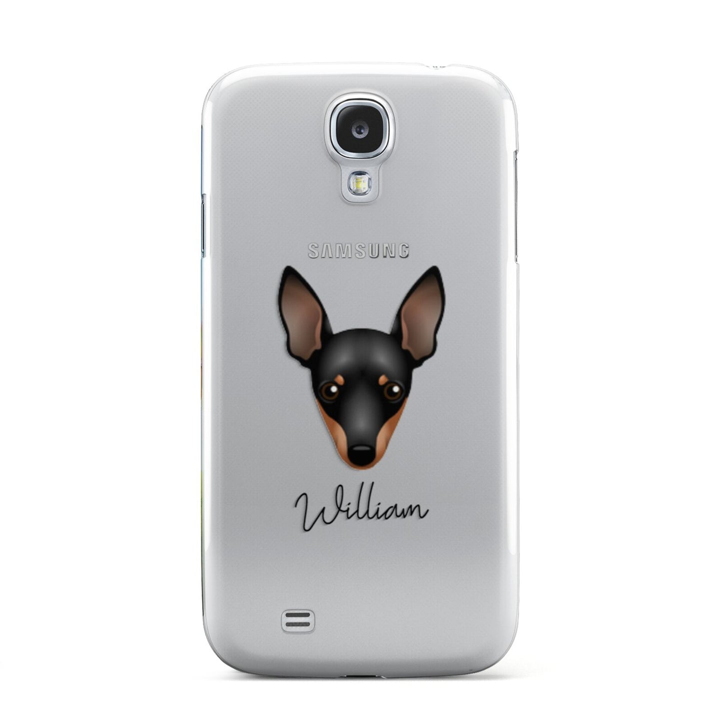 Miniature Pinscher Personalised Samsung Galaxy S4 Case