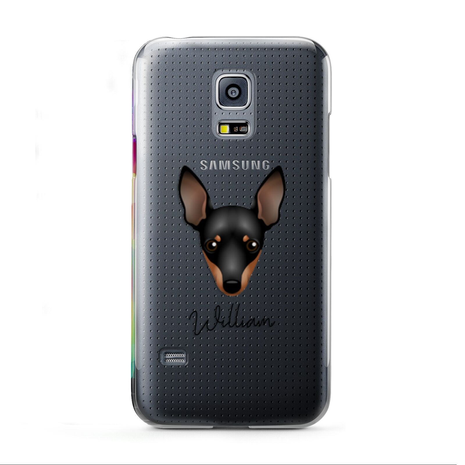 Miniature Pinscher Personalised Samsung Galaxy S5 Mini Case