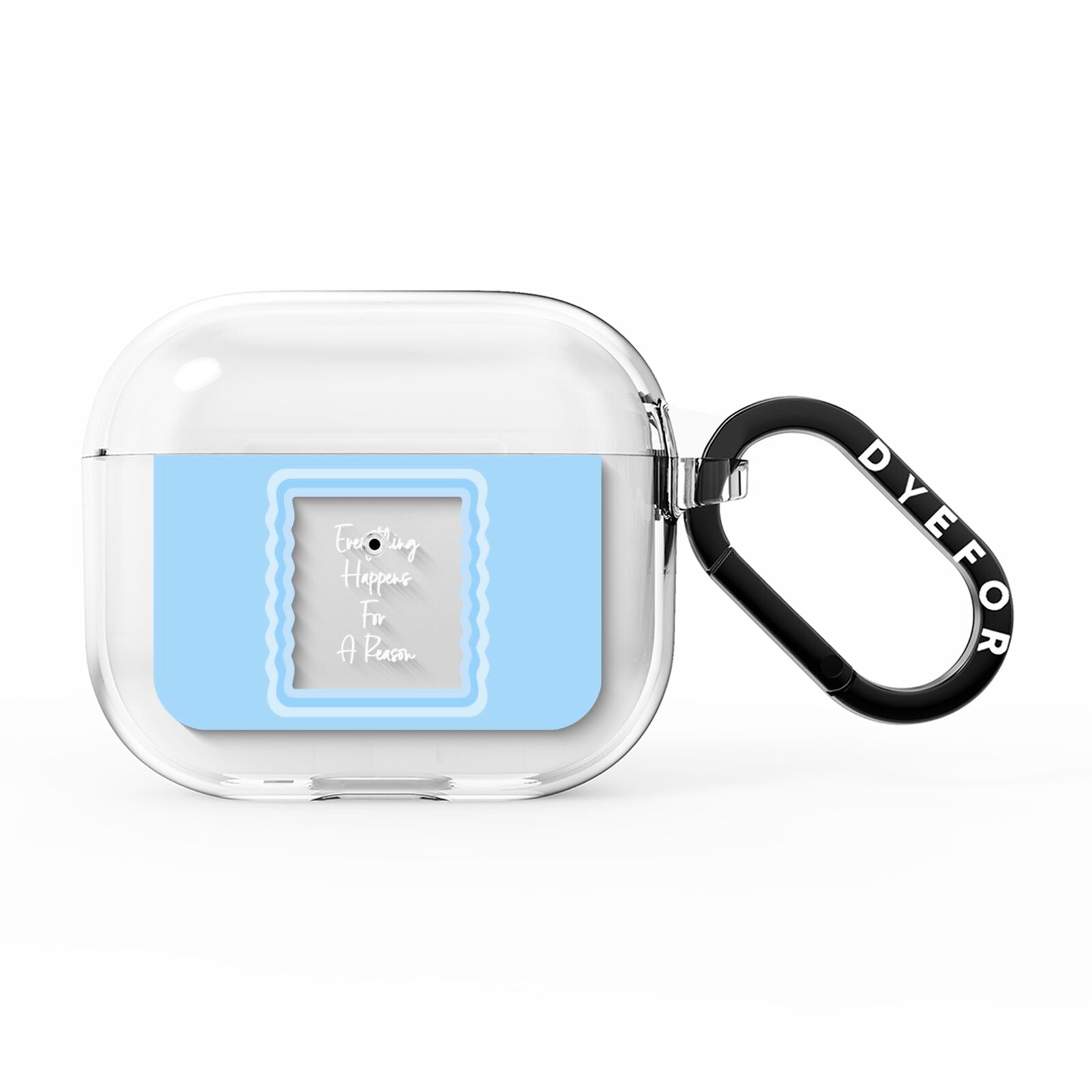 Mirror Quote AirPods Clear Case 3rd Gen